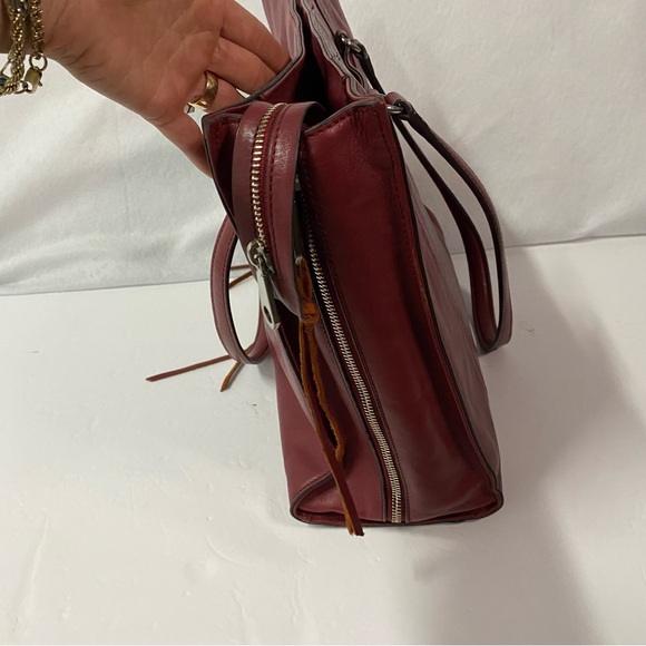 Rebecca Minkoff Large Red Leather Tote - Picture 5 of 12